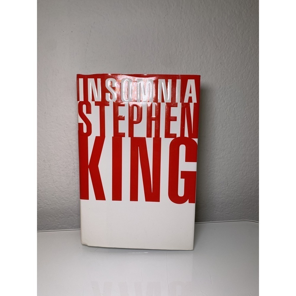 Stephen King: Insomnia (1994) Viking 1st Edition 1st Printing White Edition